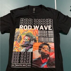 Beautiful Mind Black T-Shirt rod wave